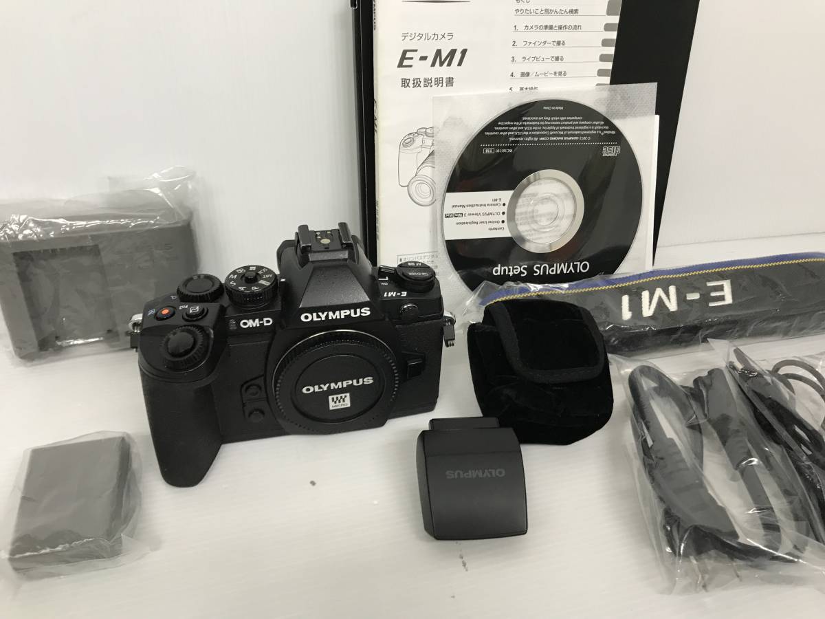 OLYMPUS OM-D E-M1 ボディ ミラーレス一眼カメラ フラッシュ(FL-LM2)