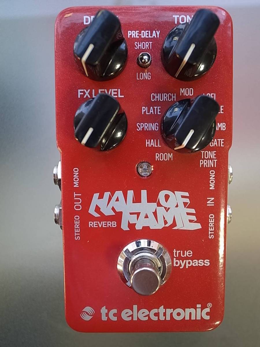 tc electronic Hall of Fame Reverb ホール・オブ・フェイム・リバーブ