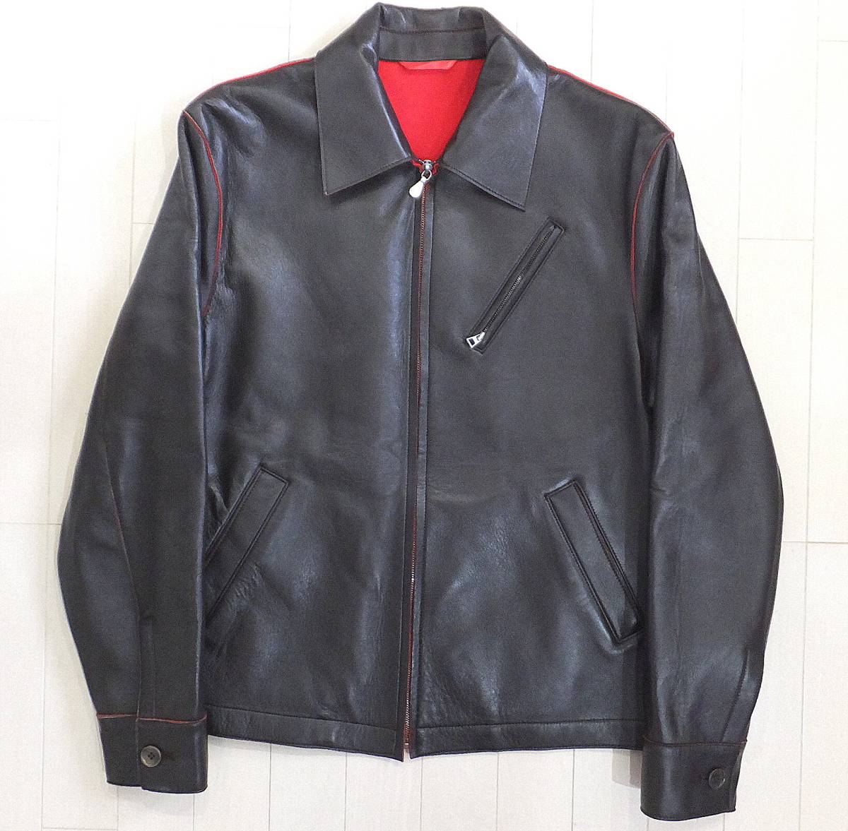 Paul Smith ポールスミス ラムレザー シングル PS シングルライダース 