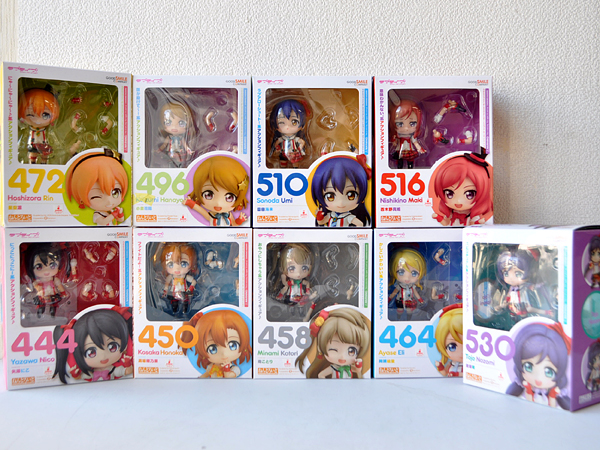 ★開封済み グッドスマイルカンパニー ねんどろいど ラブライブ フィギュア9体セット★
