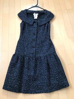 ルネ Rene ワンピース サイズ36 ツイード/TISSUE