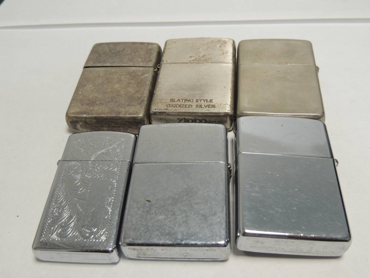 ☆ZIPPO ジッポ ライター 6個 チェック柄