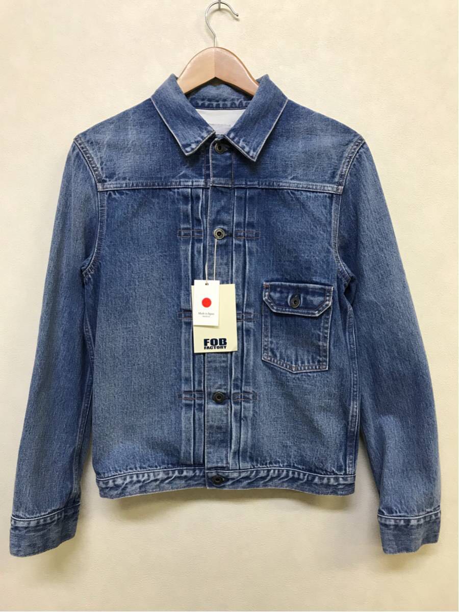 安い値段 未使用 FOB FACTORY 1st タイプ デニムジャケット ジージャン