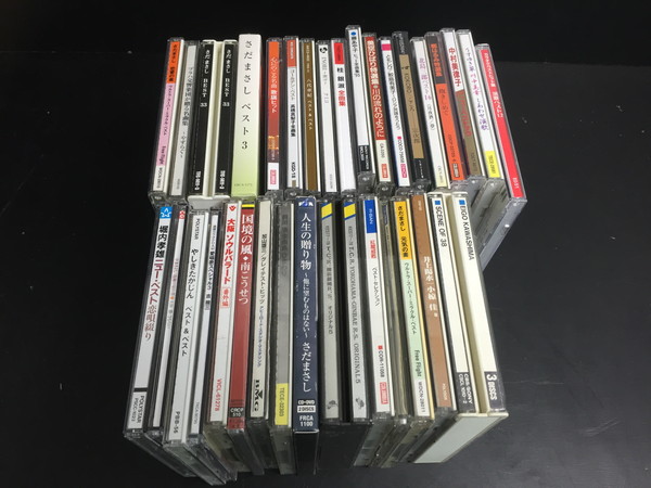 11-89★演歌/歌謡曲/本人歌唱/等/CD/まとめて/大量/計34枚セット さだまさし/八代亜紀など