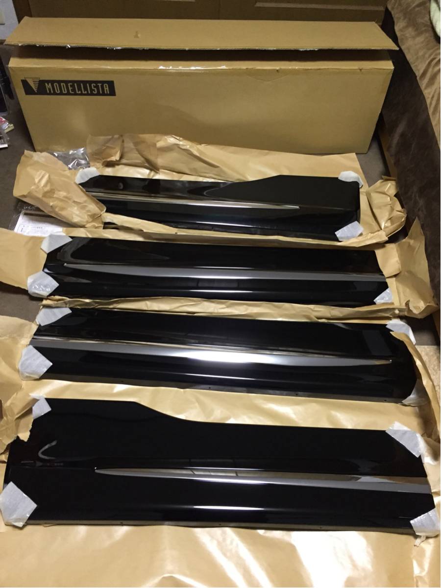 30系ヴェルファイアモデリスタサイドスカート美品_1