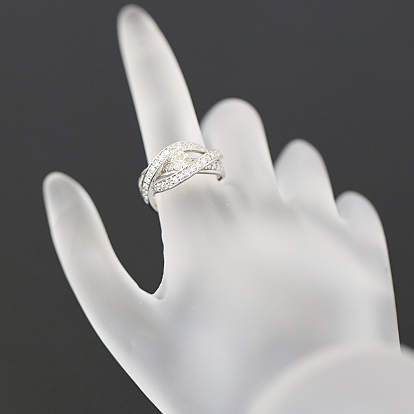 SH17146】値下げ交渉あり～Pt900 ダイヤモンド リング 1.00ct 美品 