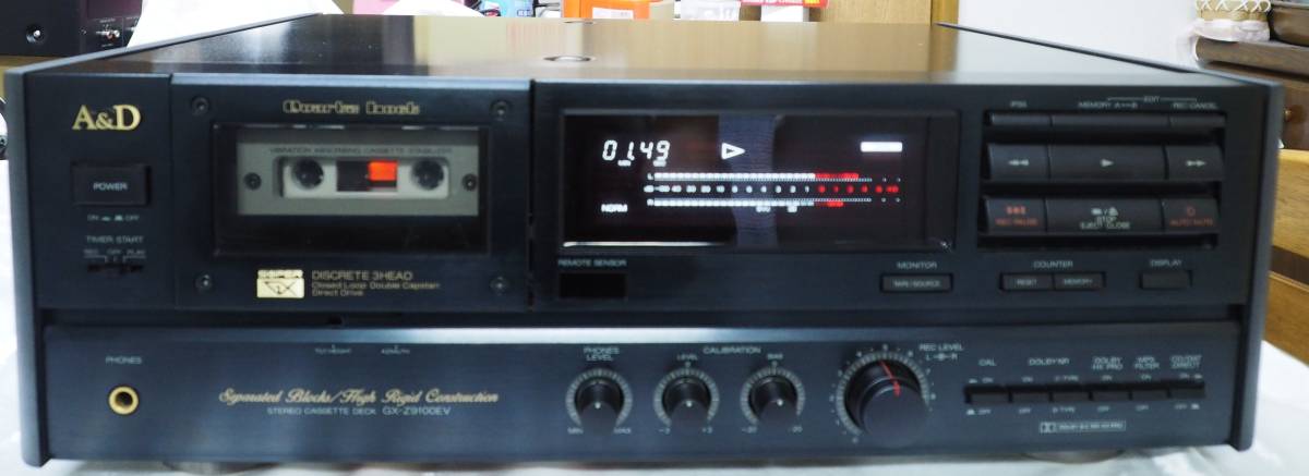 カセットデッキ A＆D AKAI A&D GX-Z9100EV リモコン GX-Z9100R GX 