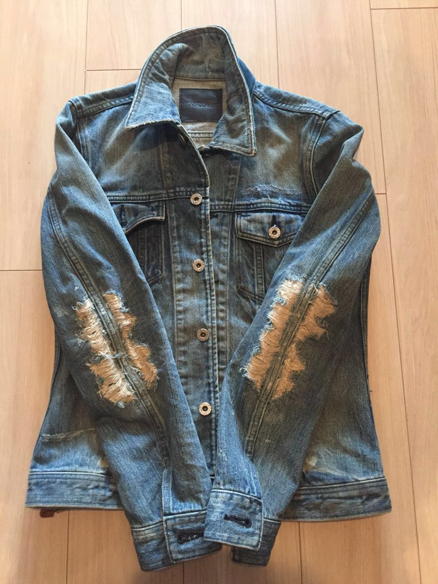 BACKLASH デニムジャケット Mサイズ バックラッシュ Gジャン 新古品