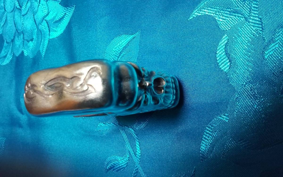 ZIPPO/シルバースカルモデル？_5