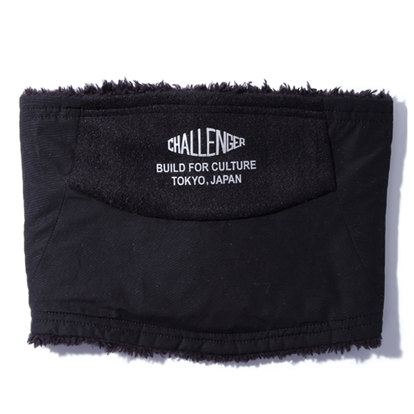 ☆新品 チャレンジャー ネックウォーマー 黒☆CHALLENGER 2017AW 