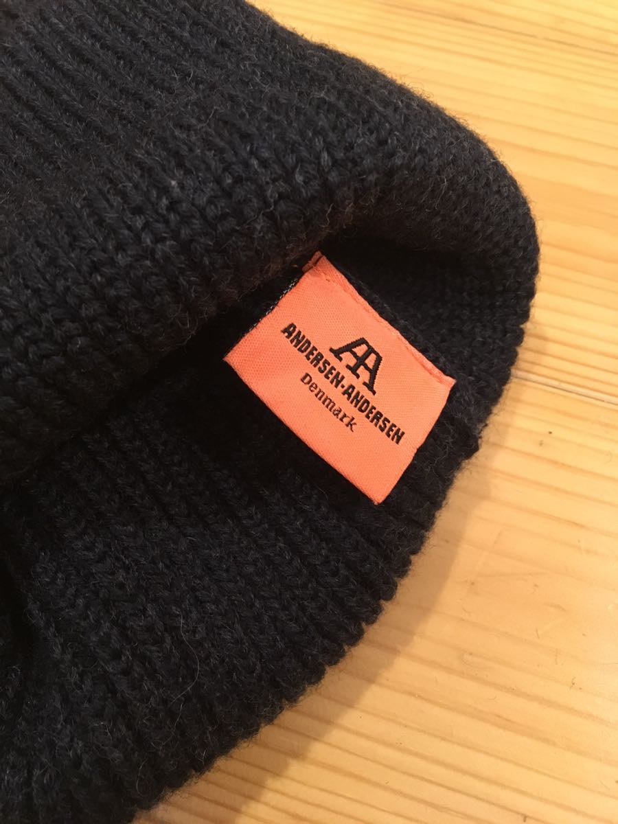 ANDERSEN-ANDERSEN ボーイズマーケット アンデルセンアンデルセン インディゴ ニットキャップ