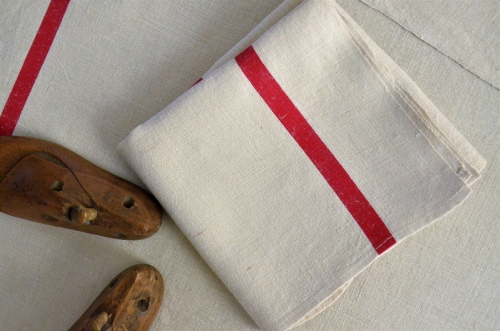 フランス製ピュアリネントーションセット★リネン，生地，ファブリック，クロス，布，キッチン，ハンドメイド
