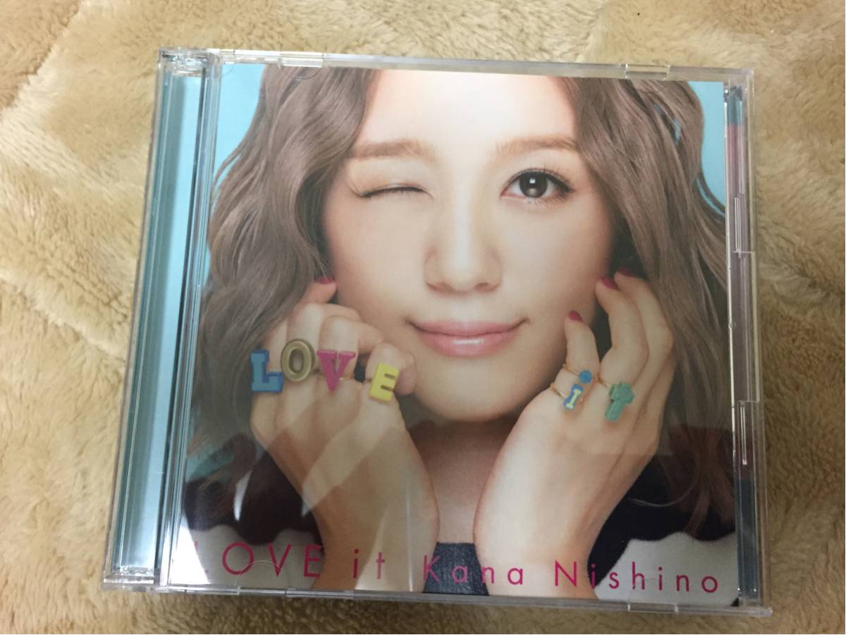 西野カナ/LOVE it [初回限定盤] 　CDとDVD付 一回再生のみ。送料無料_1