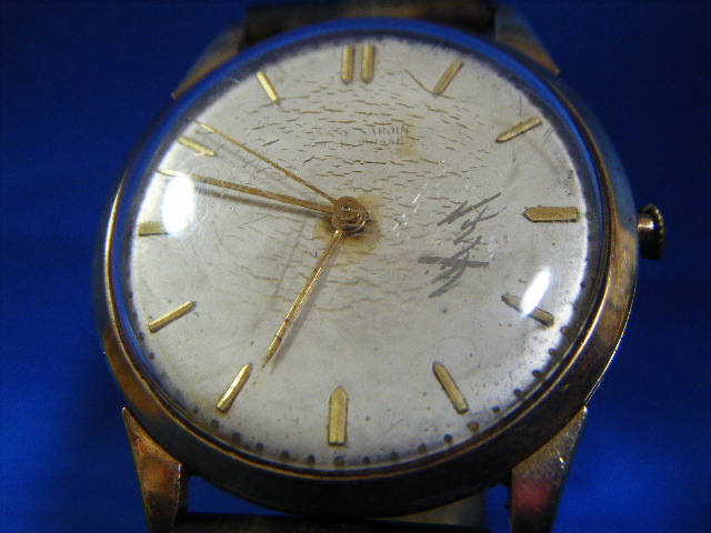 ★レトロ★ユリス・ナルダン★手巻き 腕時計　K14★格安にて！