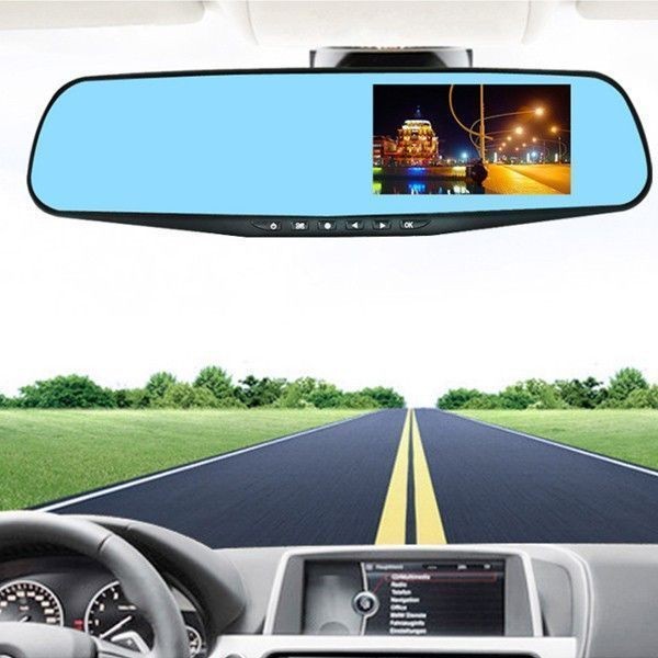 1円 ミラー型 4.3 ドライブレコーダー 高画質 1080 事故 煽り運転 録画