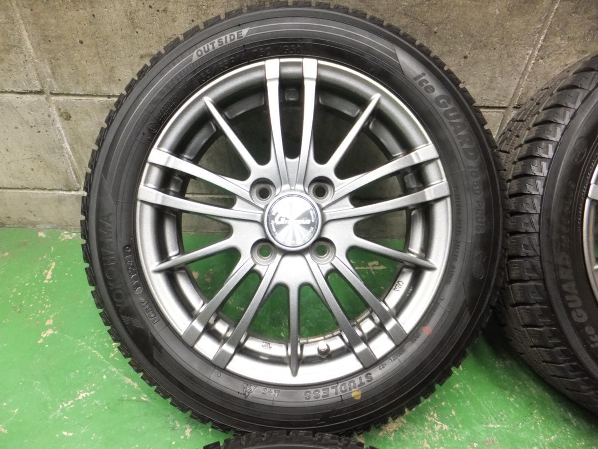 155⁄65R14 スタッドレス 極美品ホイール 美品☆ほぼ10分！スタッドレス 