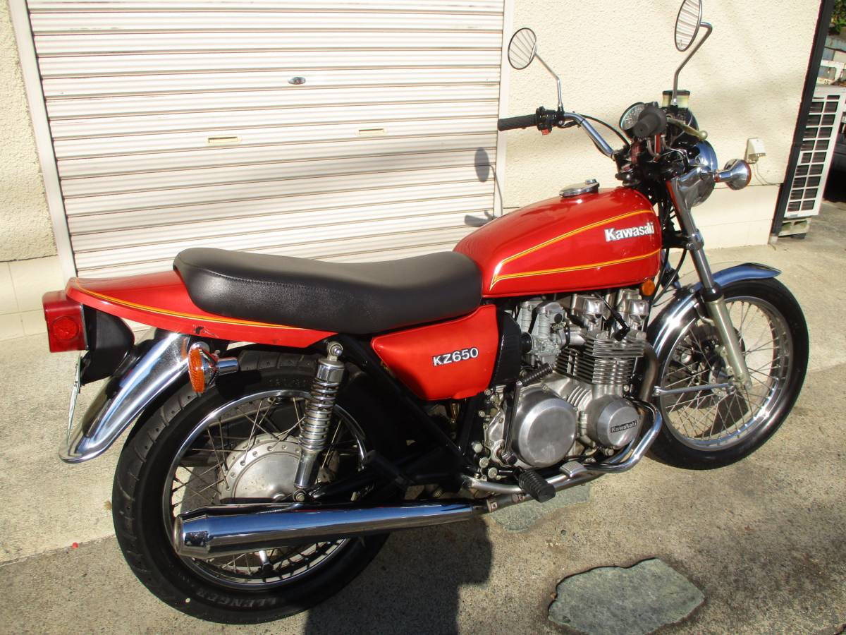 要一さま専用 最落無し!79年 KZ650B オリペンノンレス乗りながらベース車 機関良好