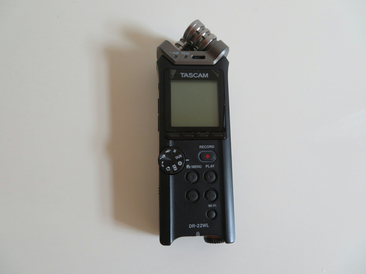 TASCAM TASCAM DR-22WL wifi接続可能 リニアPCMレコーダー Wi-Fi接続