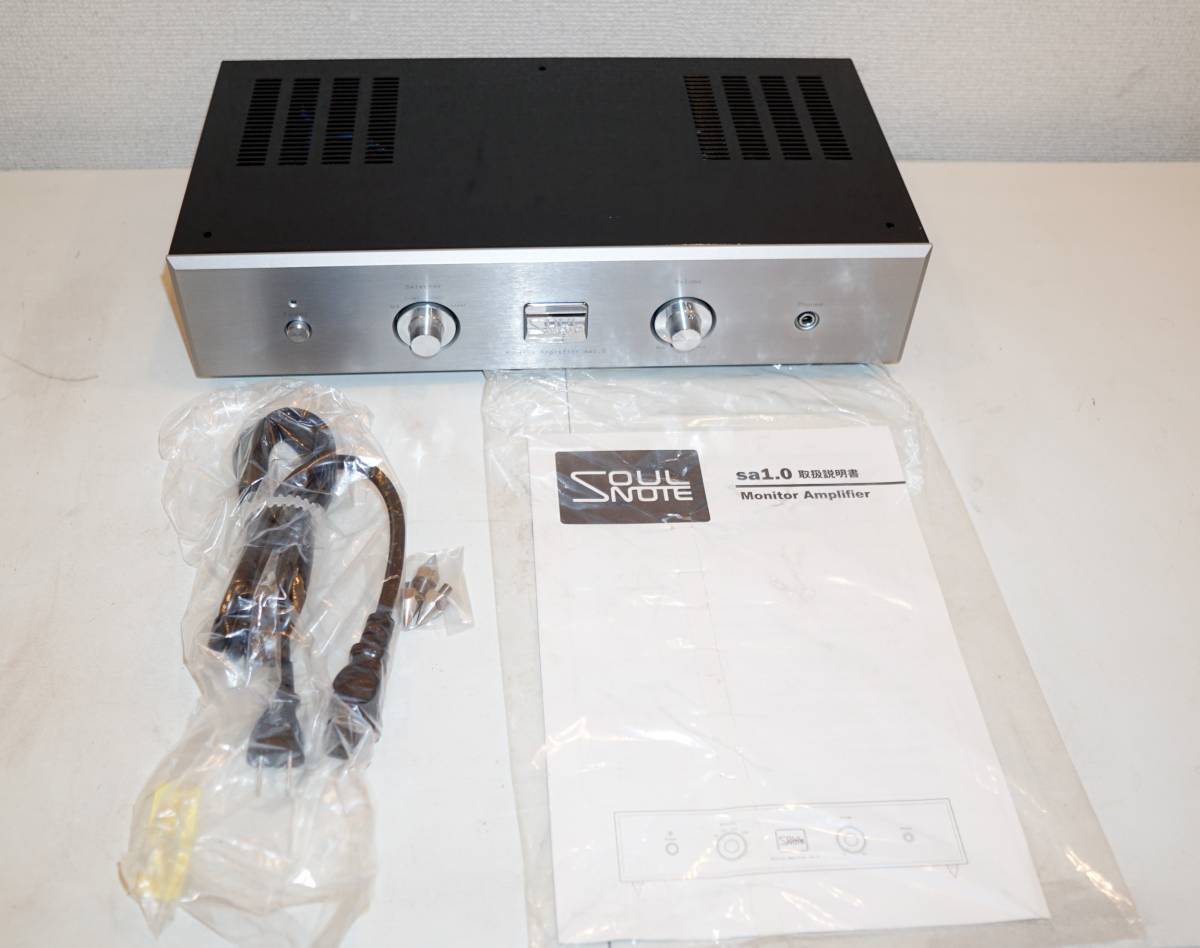 M116 SOULNOTE / ソウルノート Monltor Amplifier sa1.0 動作 元箱入