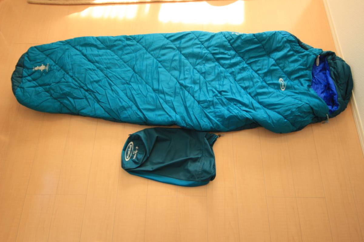 モンベル(mont-bell) 寝袋 スパイラルホロウバッグ#3 バルサム BASM　【最低使用温度-10度】 中古_1