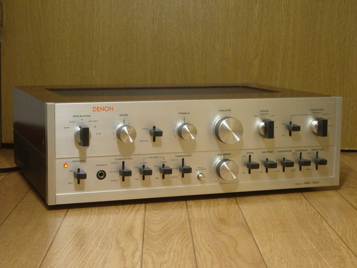 デンオン DENON PMA-700Z 動作品/整備済み Yahoo!オークション
