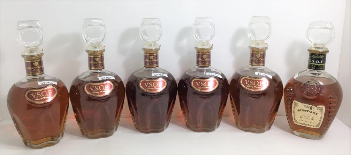 【東京都発送限定】◆SUNTORY / サントリー ブランデー VSOP 6本セット 未開栓 Y20171126C09