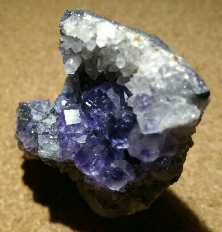 蛍石 中国産 フローライト 水晶 福建省 パープル 鉱物 中国 Yang Mine