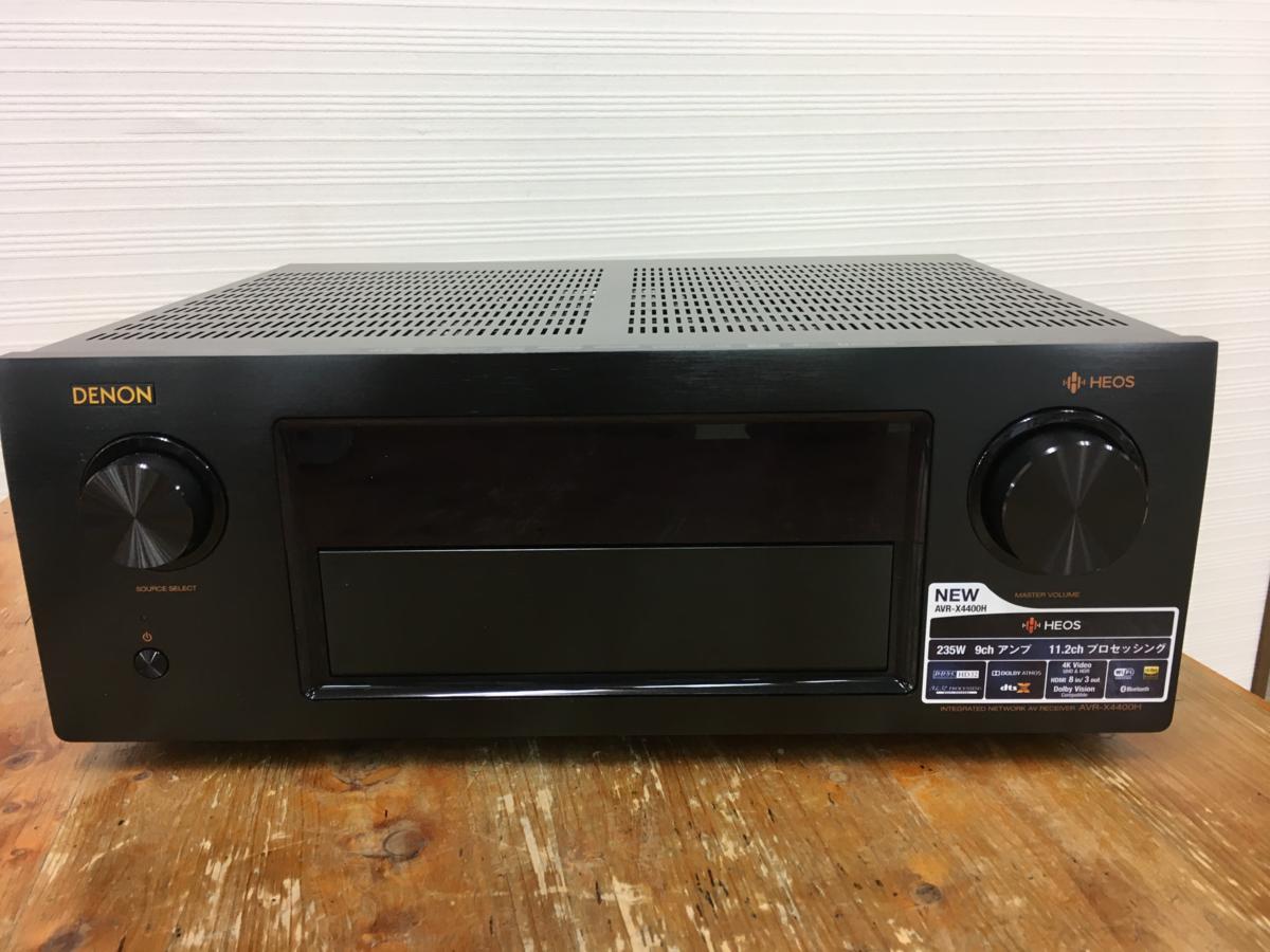 【新商品】【中古】【美品】【送料無料】DENON　プレミアムAVアンプ　AVR-X4400H