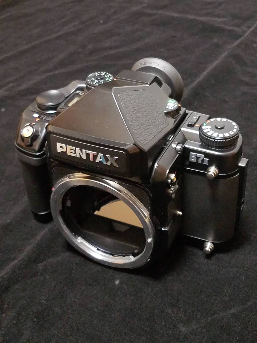 PENTAX 67Ⅱ 極上品 元箱付き 極上品 ペンタックス プリズム