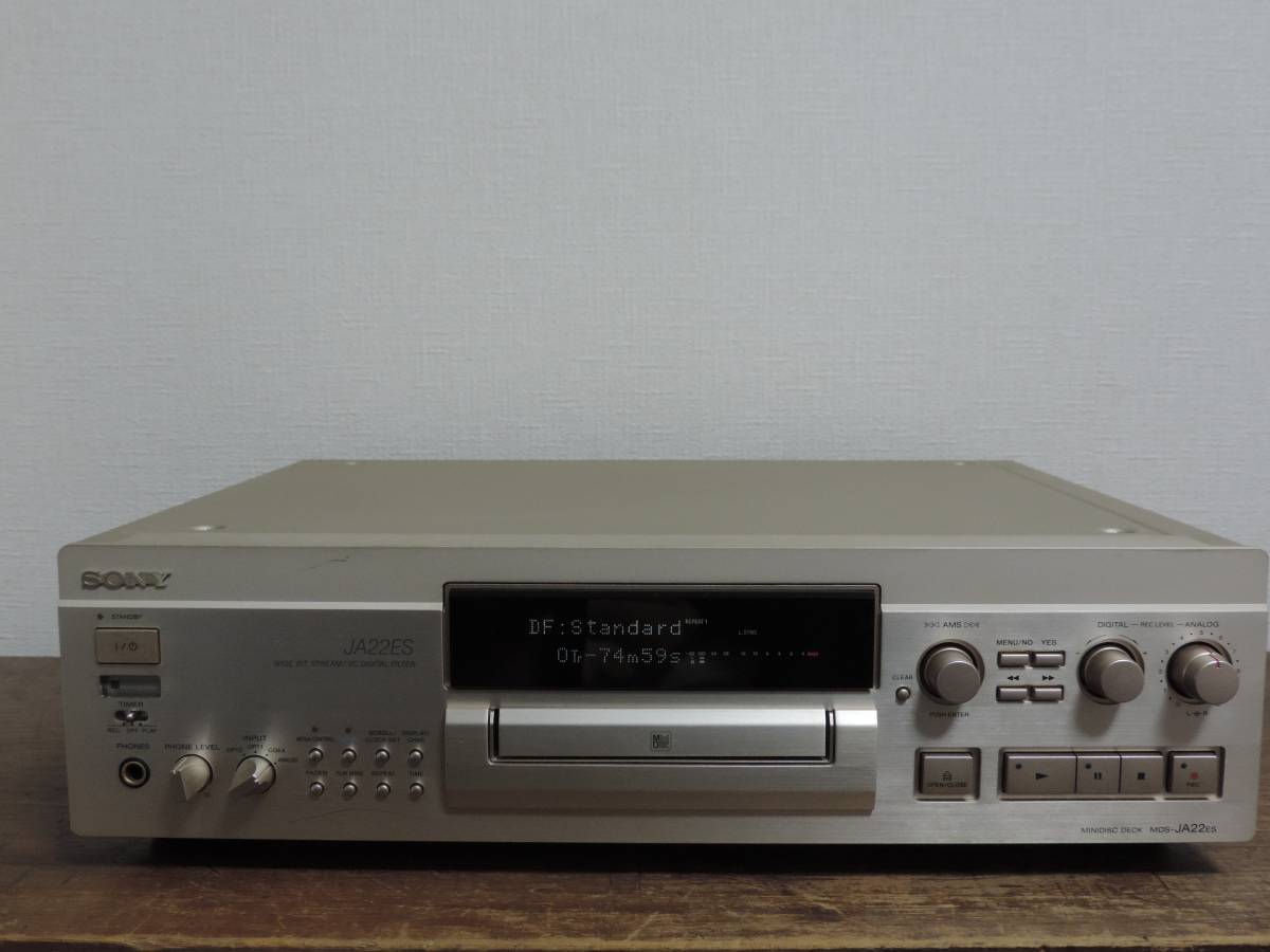 SONY MDS-JE640 MDデッキ