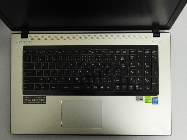 Dospara ノートPC 17.3型 Note GALLERIA QF750HG OS無し/i7-4700MQ