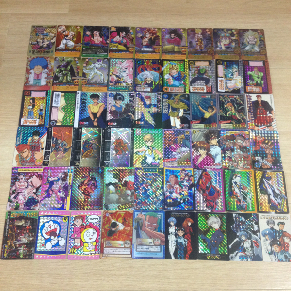 海外の正規 ドラゴンボール カードダス 幽遊白書 スラムダンク