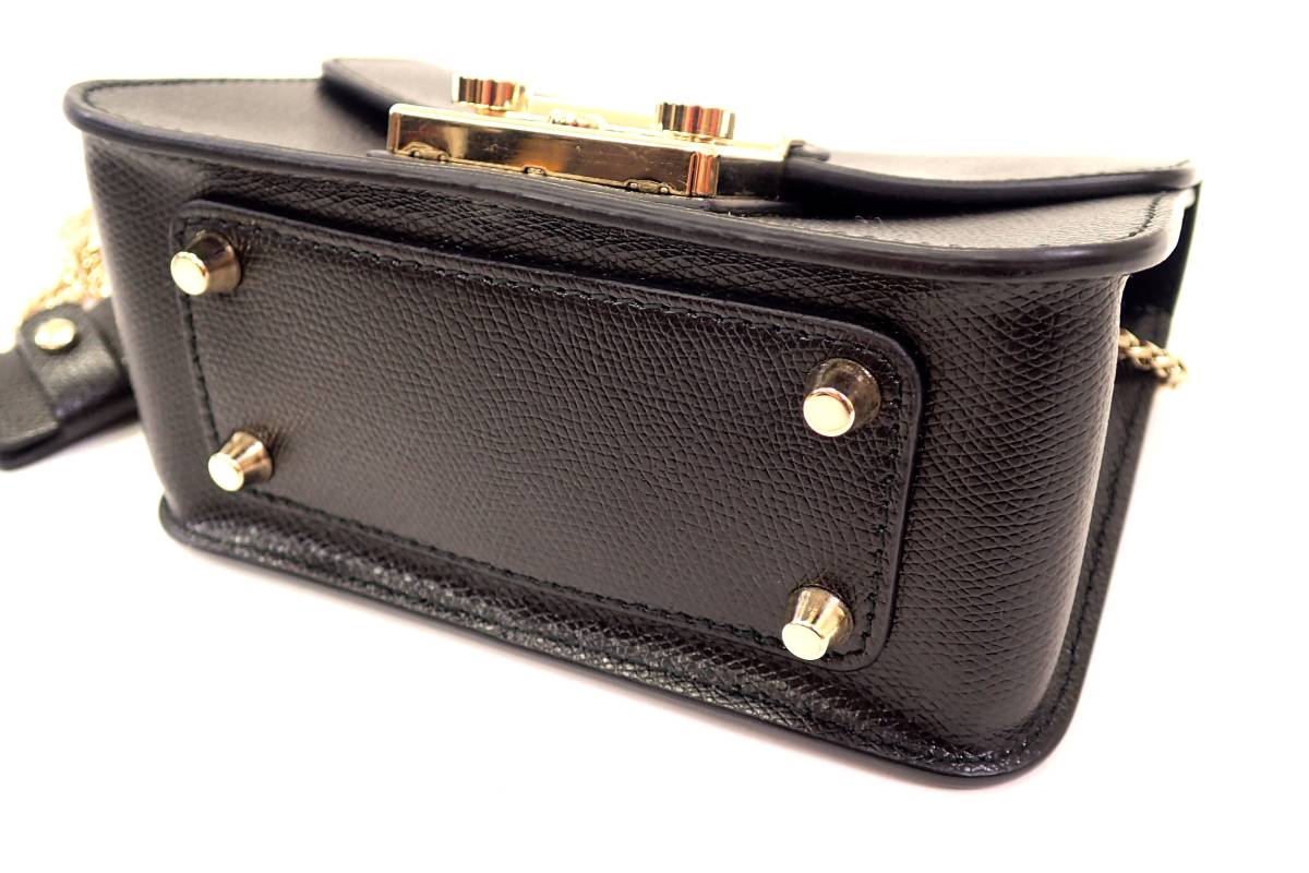 美品◇FURLA フルラ METROPOLIS MINI CROSSBODY メトロポリス クロス 