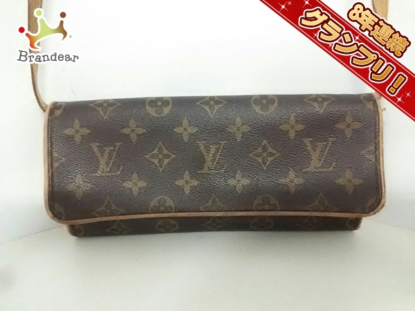 ルイヴィトン LOUIS VUITTON バッグ ショルダーバッグ モノグラム・キャンバス M51852 ポシェット・ツインGM 不鮮明 モノグラム