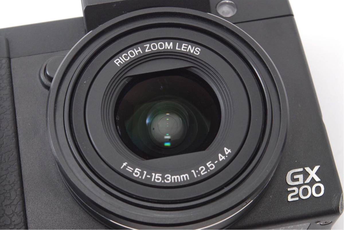 ☆ジャンク☆RICOH リコー GX200 ボディ ブラック☆訳あり大特価☆2093