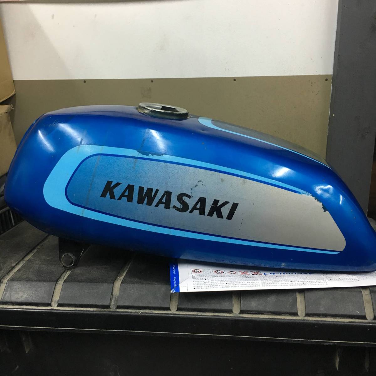 500ss h1 H1A 平タンク 純正塗装 ,ご覧頂き誠に有難うございます
