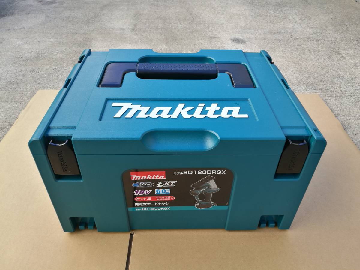マキタSD180DRGXフルセット（6.0Ahバッテリー×2個、充電器 