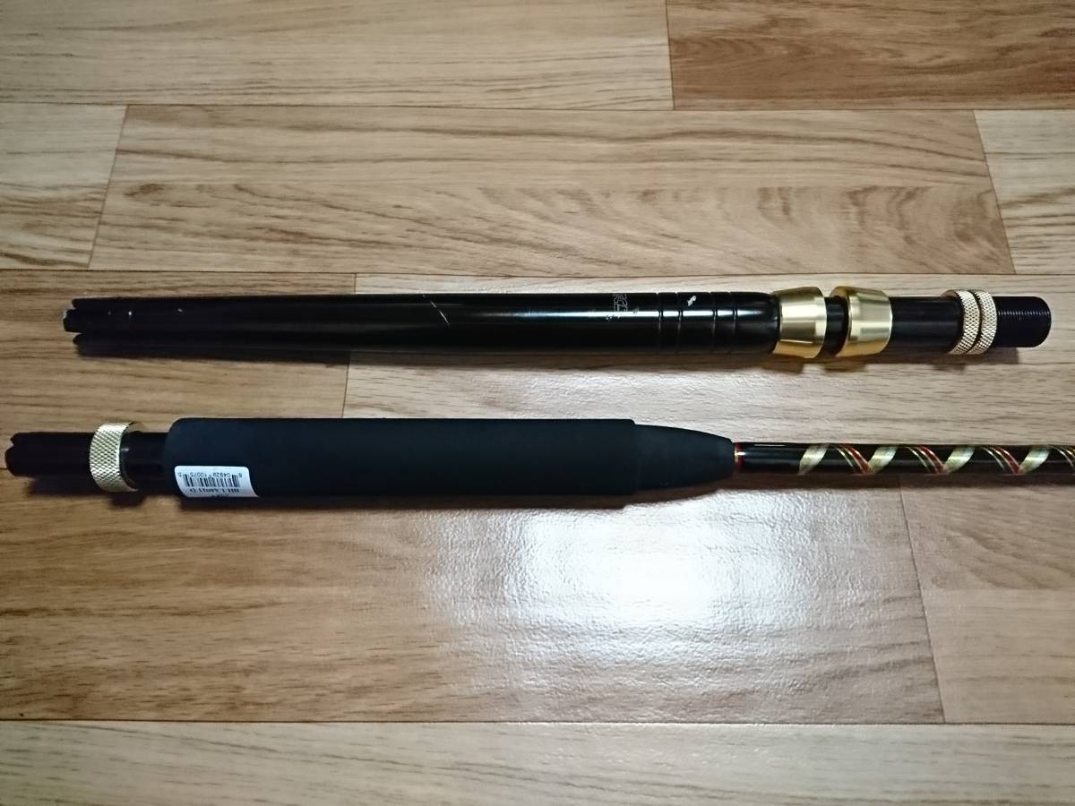 E1-1 希少美品 DAIWA 小笠原11 80号504/アラ クエ ロッド 磯竿 【公式