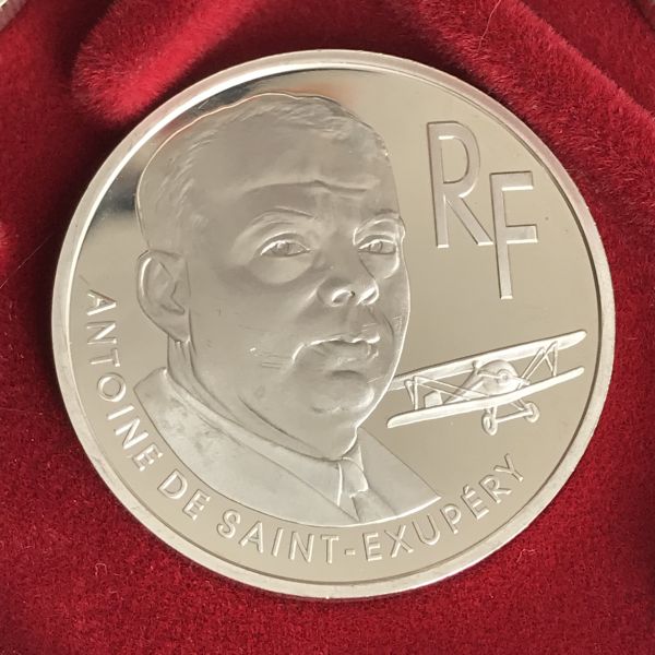 フランス 2000年 10フラン 記念銀貨 ② フランス 2000年 10フラン銀貨