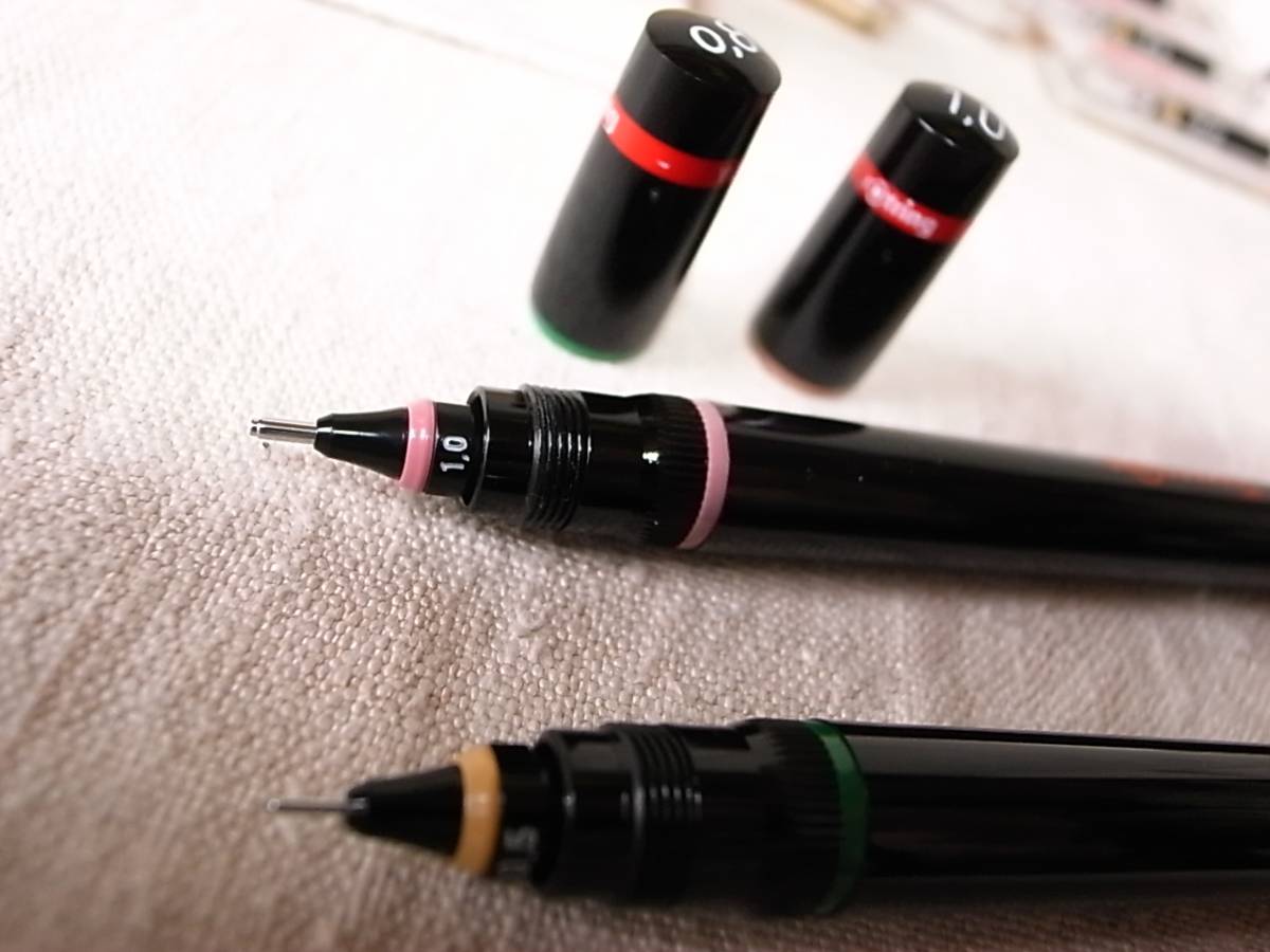 1980年代モノ 美品 rotring 社 製図用文具まとめ売り 文房具・事務用品