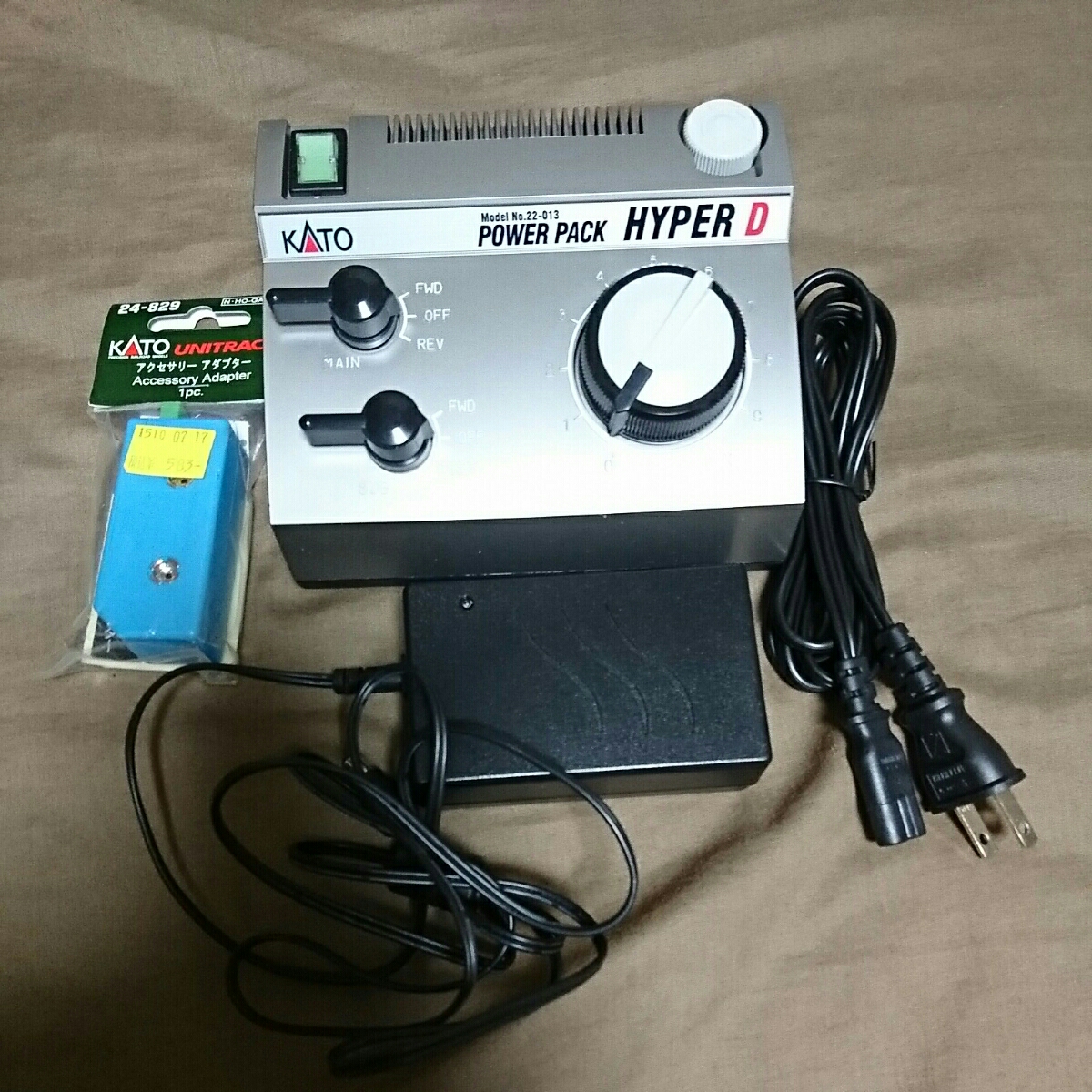 KATO カトー 22-013 パワーパック ハイパーD (HO・Nゲージ共用) パワー