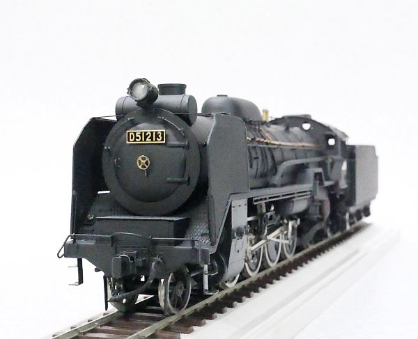 D51 蒸気機関車 1/42 金属製 ケース付 鉄道模型