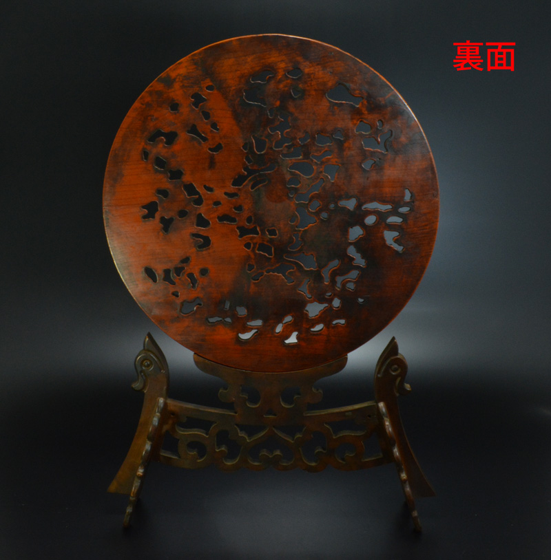 古美術小品 唐物 盆栽 古唐木 紫檀花台 高卓花台 四足花台 置台 飾り台