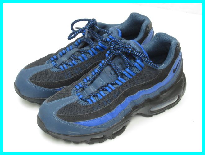 最新作，100%新品 67859 NIKE/ナイキ エアマックス 95 エッセンシャル スニーカー レディース 24.5cm/ブルー系/749766-402(24.5cm)｜売買されたオークション情報、yahooの商品情報をアーカイブ公開 - オークファン 24.5cm