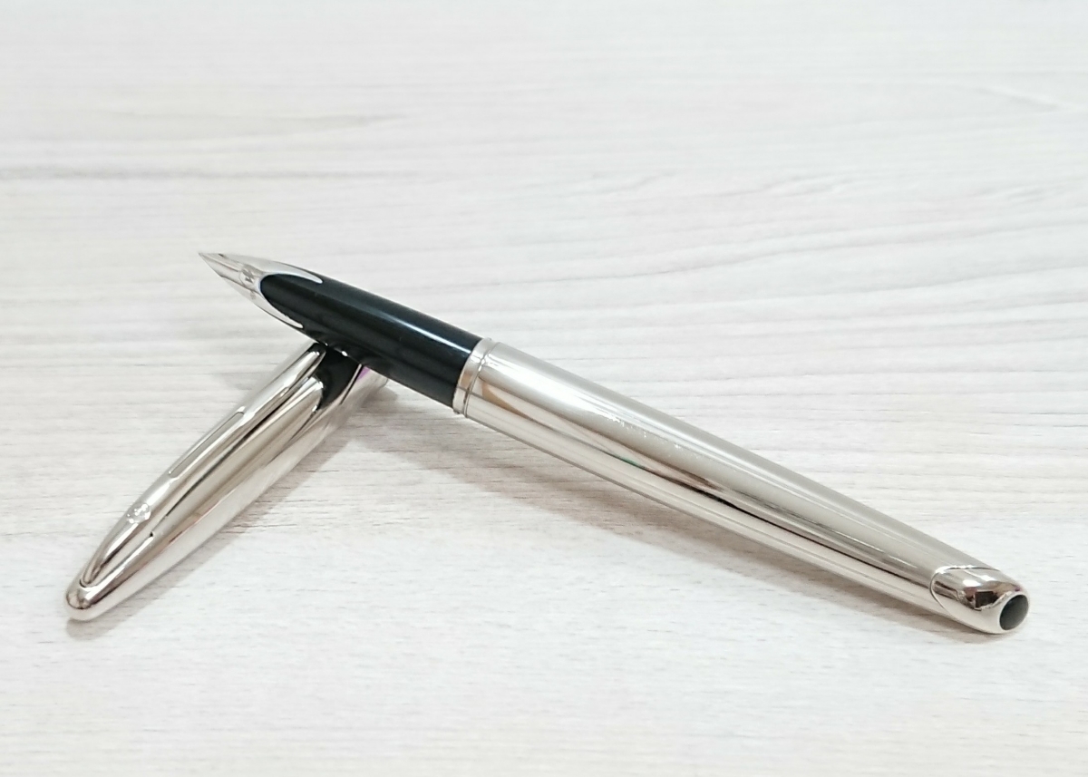 ウォーターマン 万年筆 美品 フランス - | Waterman（シルバー⁄銀色系