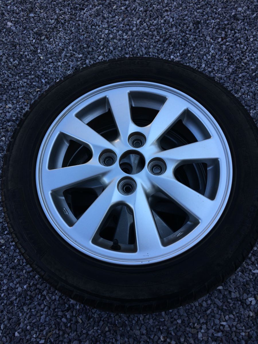 155/65R14 タント 純正ホイール タイヤ付き4本セット DAIHATSU タント