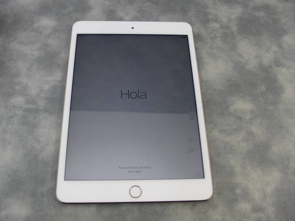 ふ12-86　Apple iPad mini 3WIFI　Cellular16GB A1600(NGYR2J/A)　