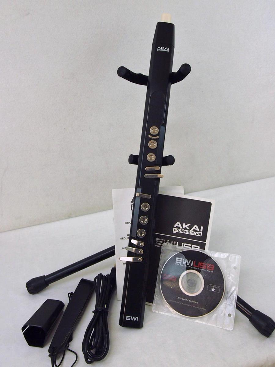 ☆ジャンク品☆AKAI Professional EWI USB 電子管楽器 F☆AKAI アカイ