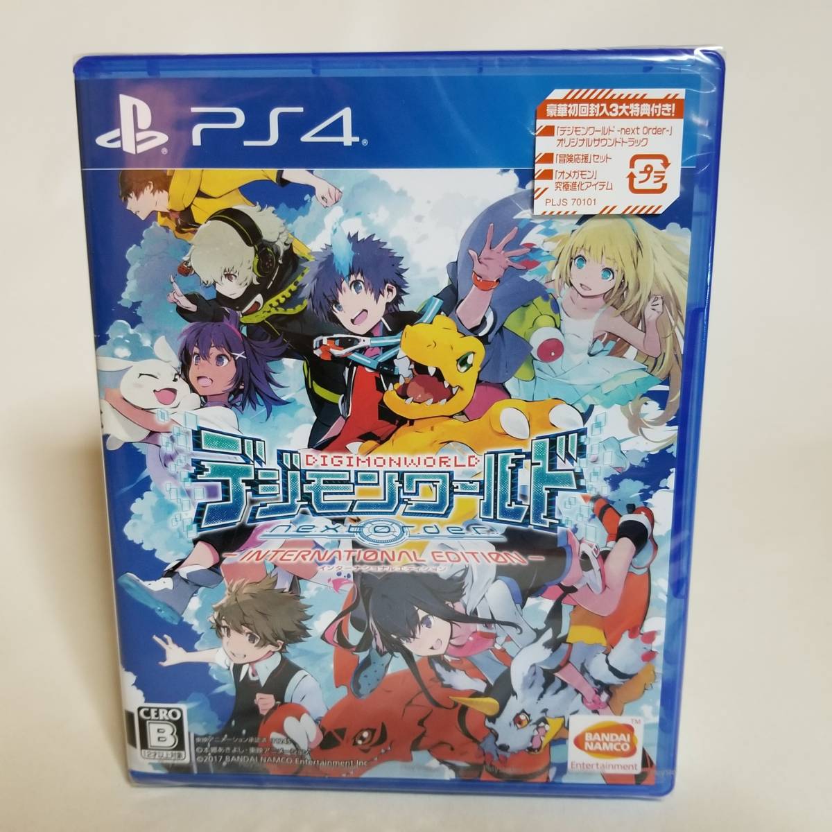 PS4ソフト　デジモンワールド -next 0rder- INTERNATIONAL EDITION　未開封