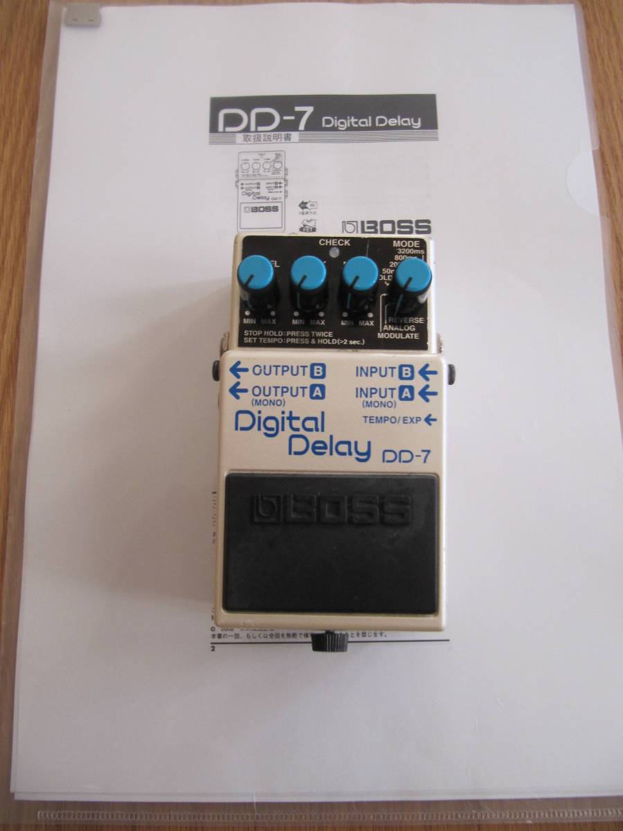 ＜BOSS DD-7＞デジタルディレイ
